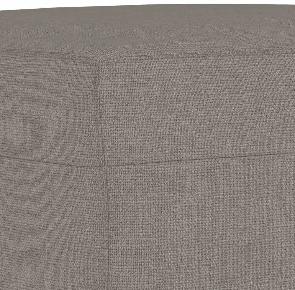 Sofa Sofos komplektas su pagalvėlėmis, 3 dalių, taupe, audinys
