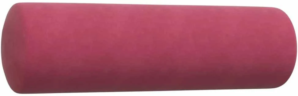 Sofa Sofos komplektas su pagalvėlėmis, 3 dalių, vyno, aksomas