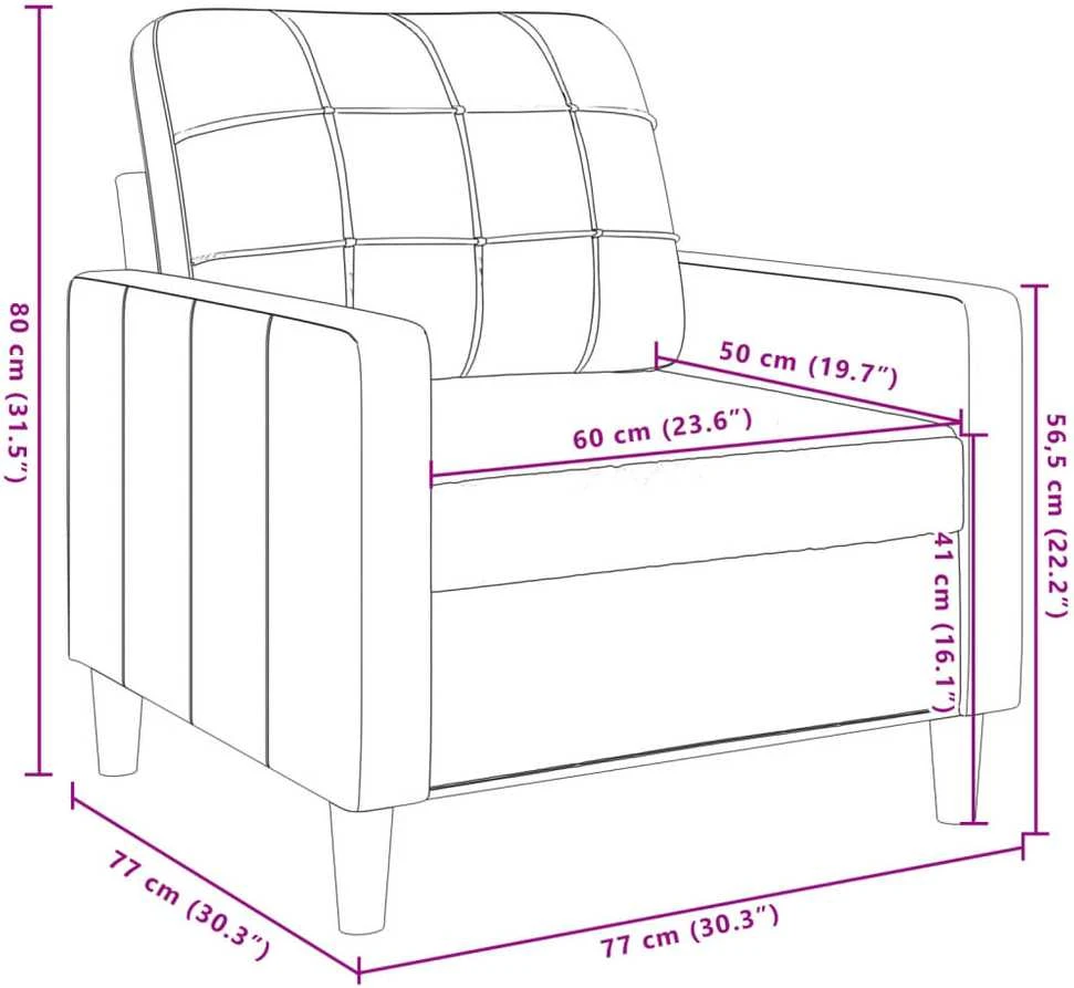 Sofa Sofos komplektas su pagalvėlėmis, 3 dalių, žalias, aksomas
