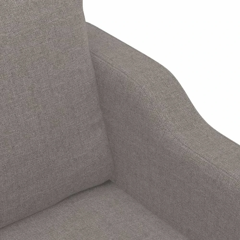 Sofa Sofos komplektas su pagalvėlėmis, 4 dalių, taupe, audinys