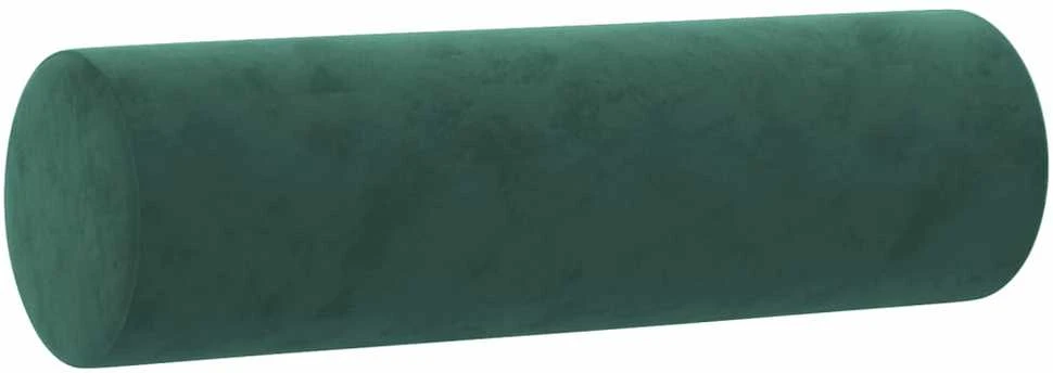 Sofa Sofos komplektas su pagalvėmis, 2 dalių, žalias, aksomas