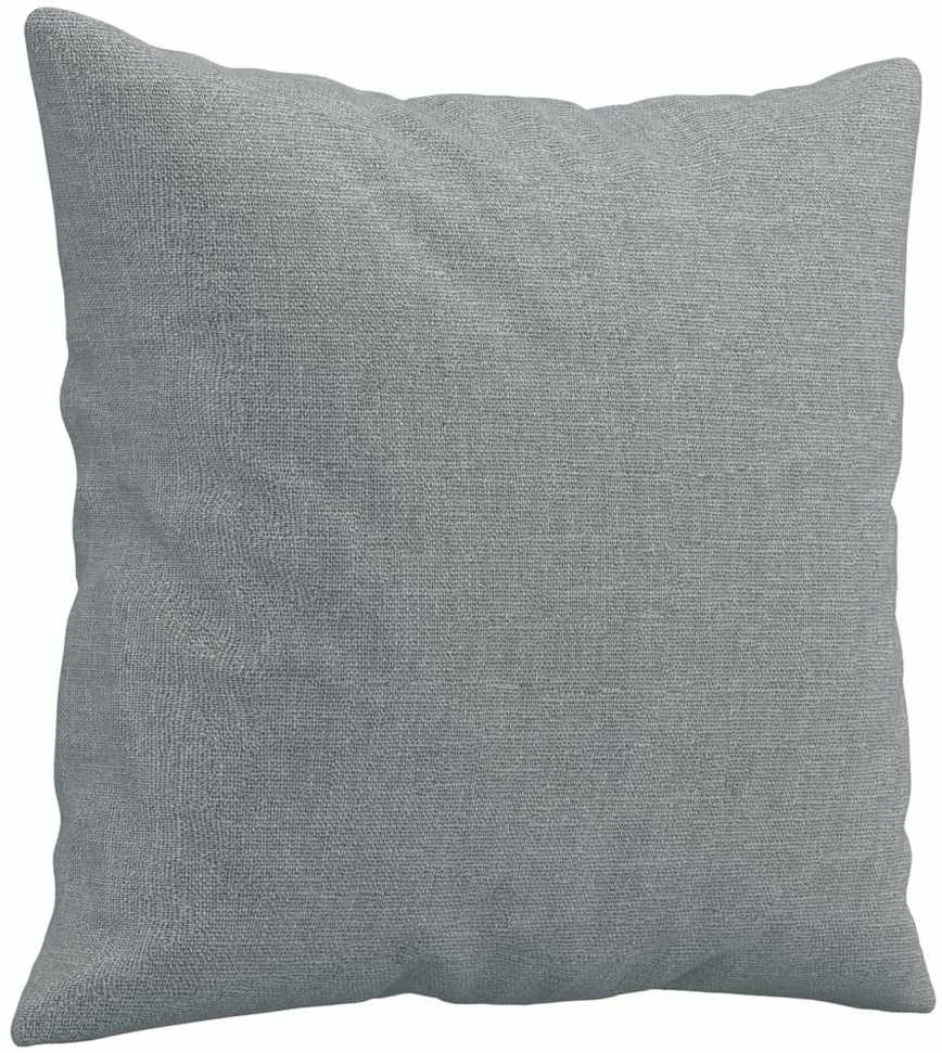 Sofa Sofos komplektas su pagalvėmis, 2 dalių, pilkas, audinys