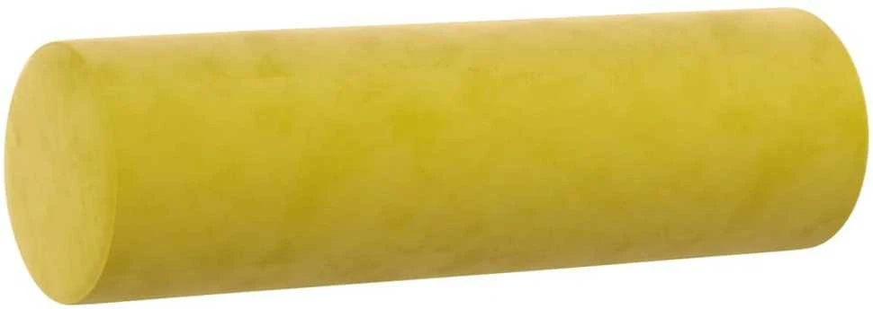 Sofa Sofos komplektas su pagalvėmis, 3 dalių, geltonas, aksomas