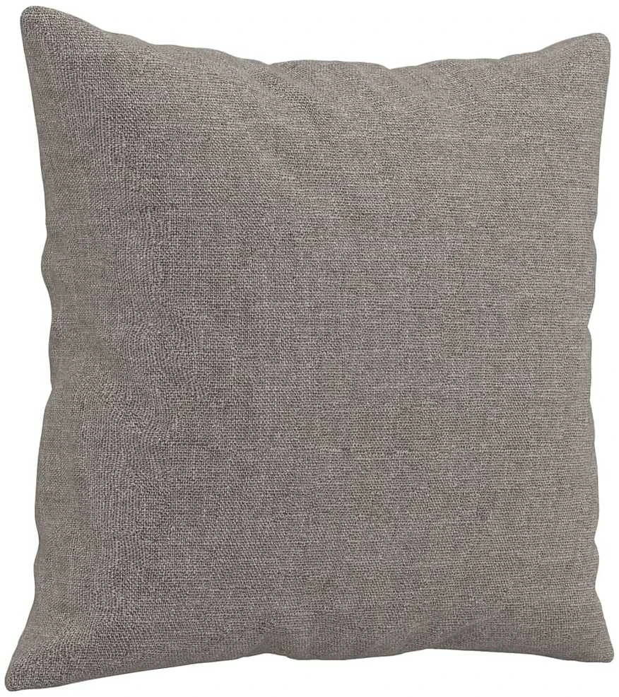 Sofa Sofos komplektas su pagalvėmis, 3 dalių, taupe, audinys