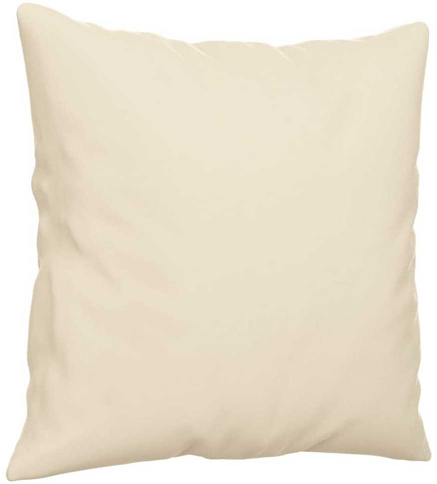 Sofa Sofos komplektas su pagalvėmis, 3 dalių, smėlio, audinys