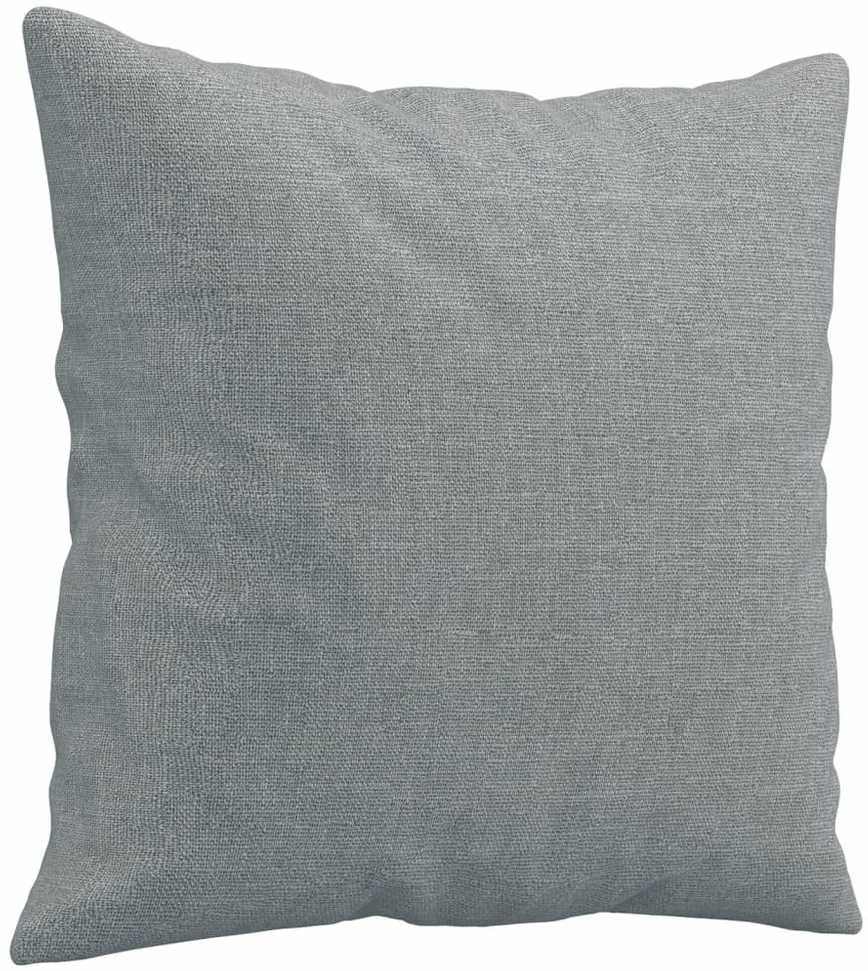 Sofa Sofos komplektas su pagalvėmis, 4 dalių, pilkas, audinys