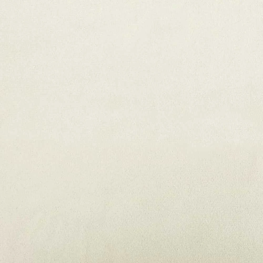 Sofa Sofos komplektas su pagalvėmis, 4 dalių, kreminis, aksomas