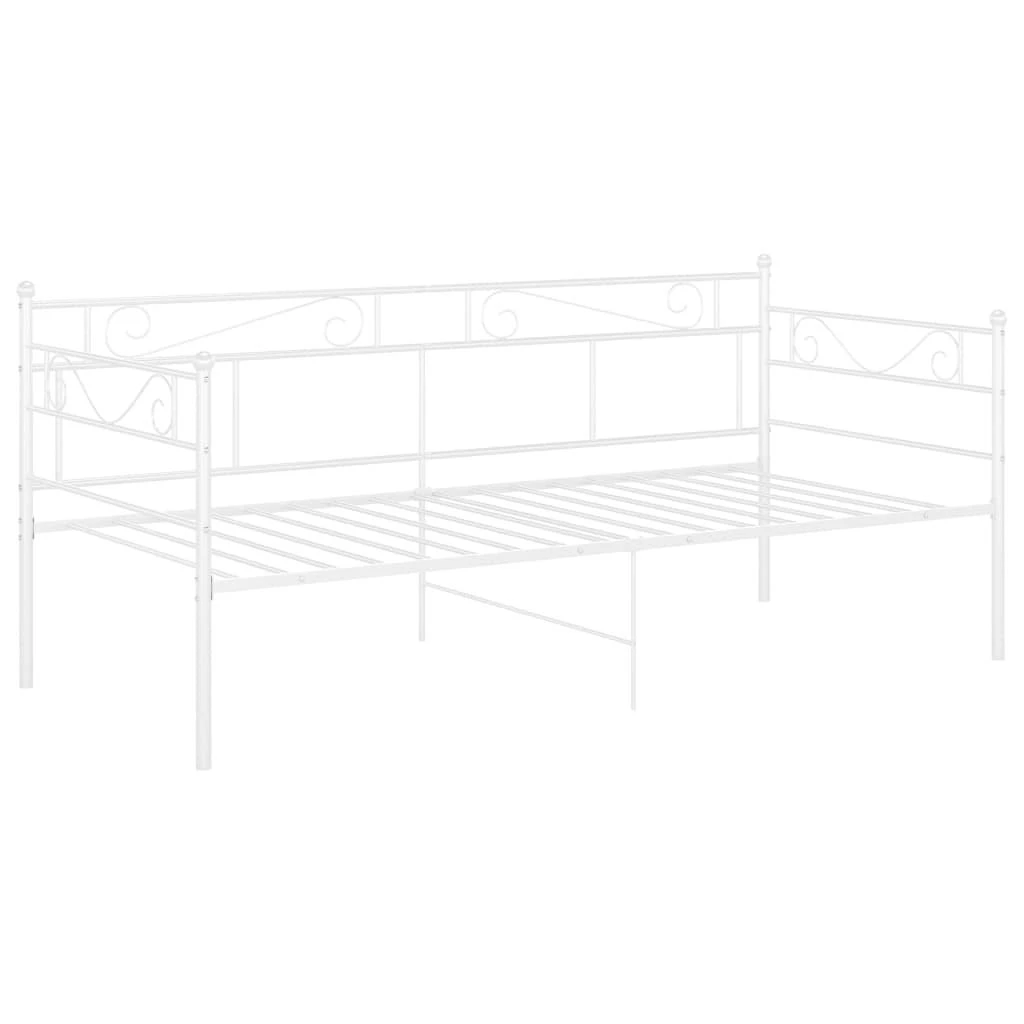Sofos-lovos rėmas, baltos spalvos, 90x200cm, metalas
