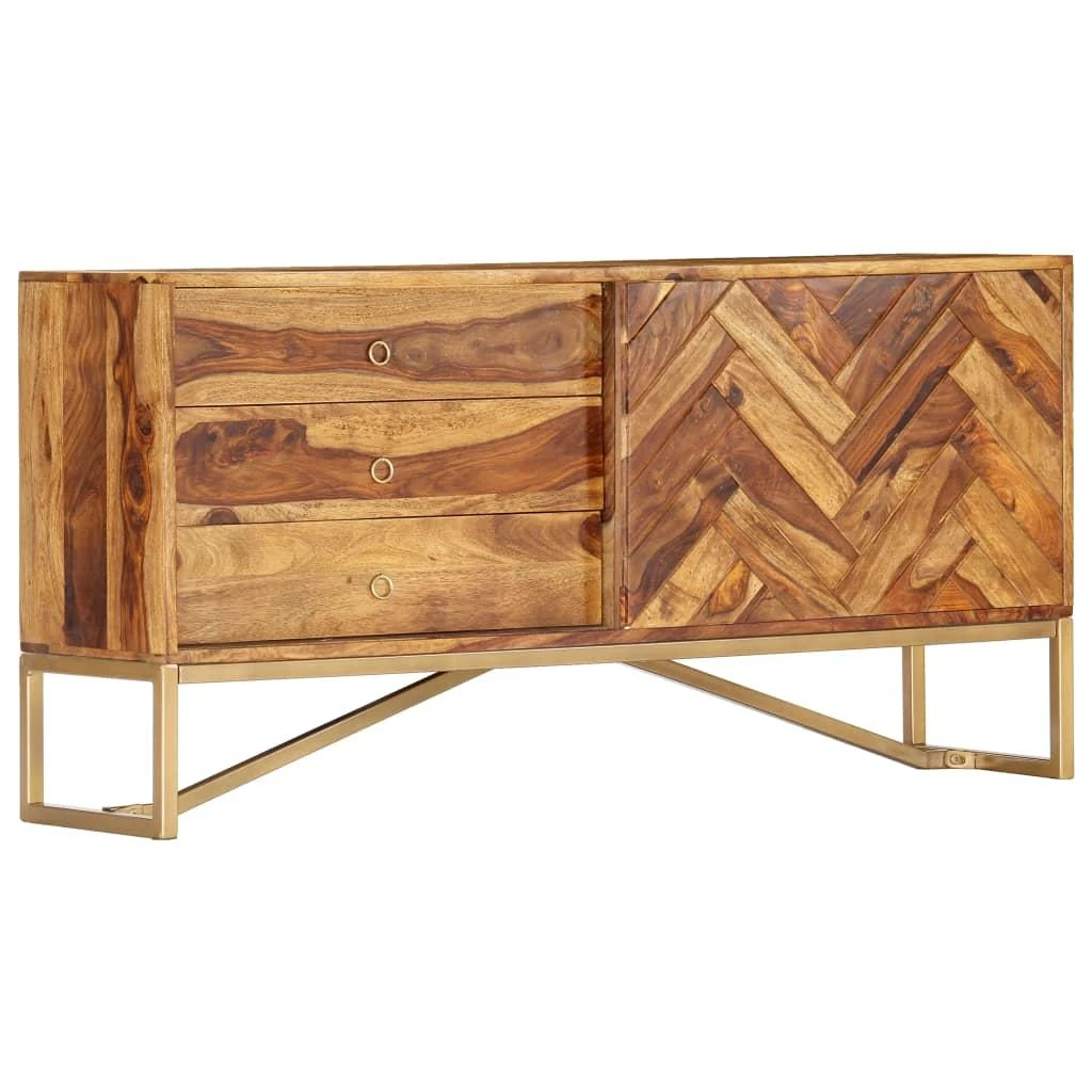 Šoninė spintelė, 118x30x60cm, rausvosios dalbergijos med. mas.
