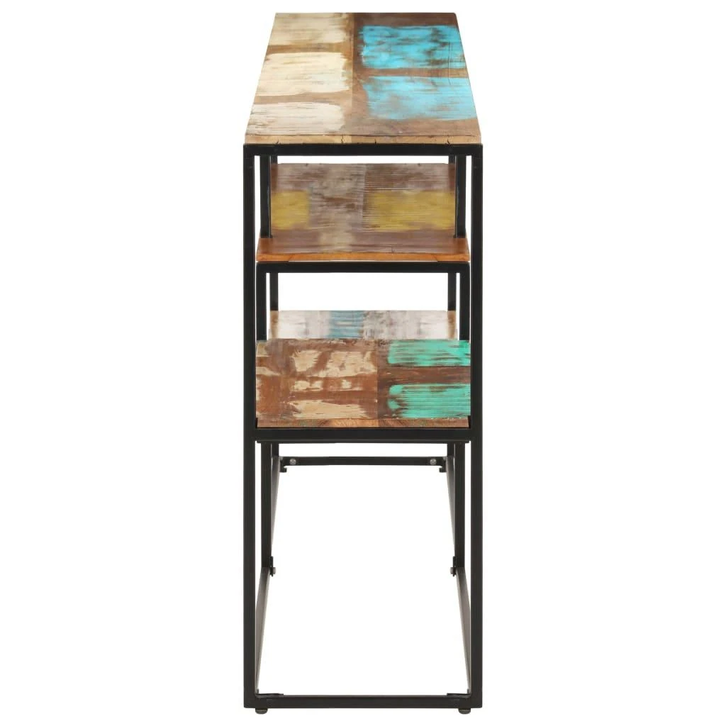 Šoninė spintelė, 150x30x75cm, perdirbtos medienos masyvas