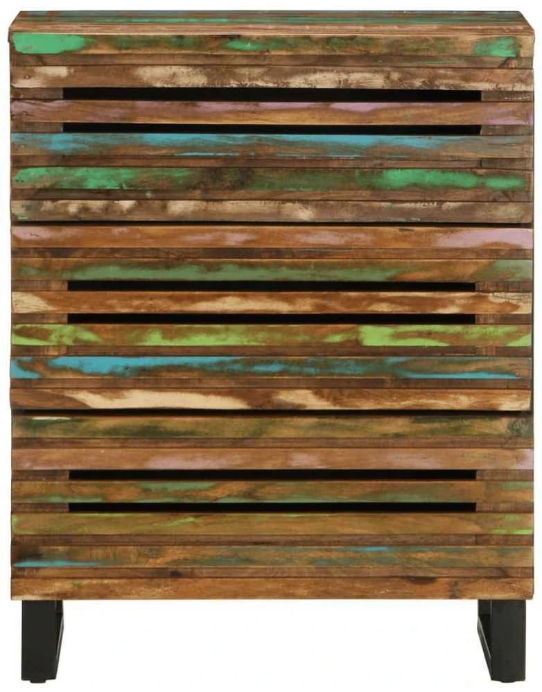 Šoninė spintelė, 60x34x75cm, akacijos medienos masyvas