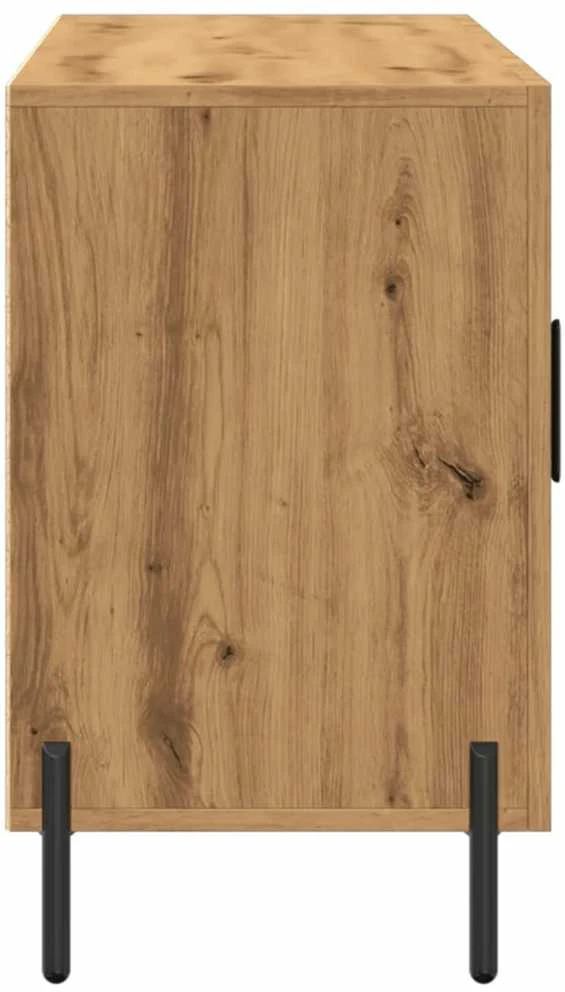 Šoninė spintelė, artisano ąžuolo, 100x36x60cm, apdirbta mediena