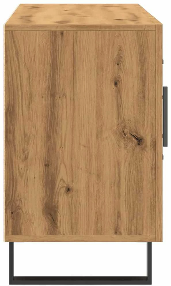 Šoninė spintelė, artisano ąžuolo, 100x36x60cm, apdirbta mediena