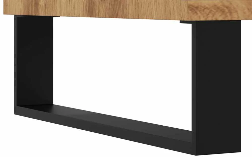 Šoninė spintelė, artisano ąžuolo, 100x36x60cm, apdirbta mediena