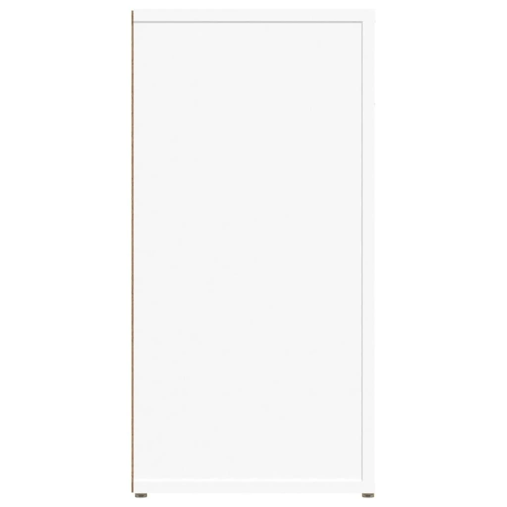 Šoninė spintelė, balta, 100x30x59,5cm, apdirbta mediena