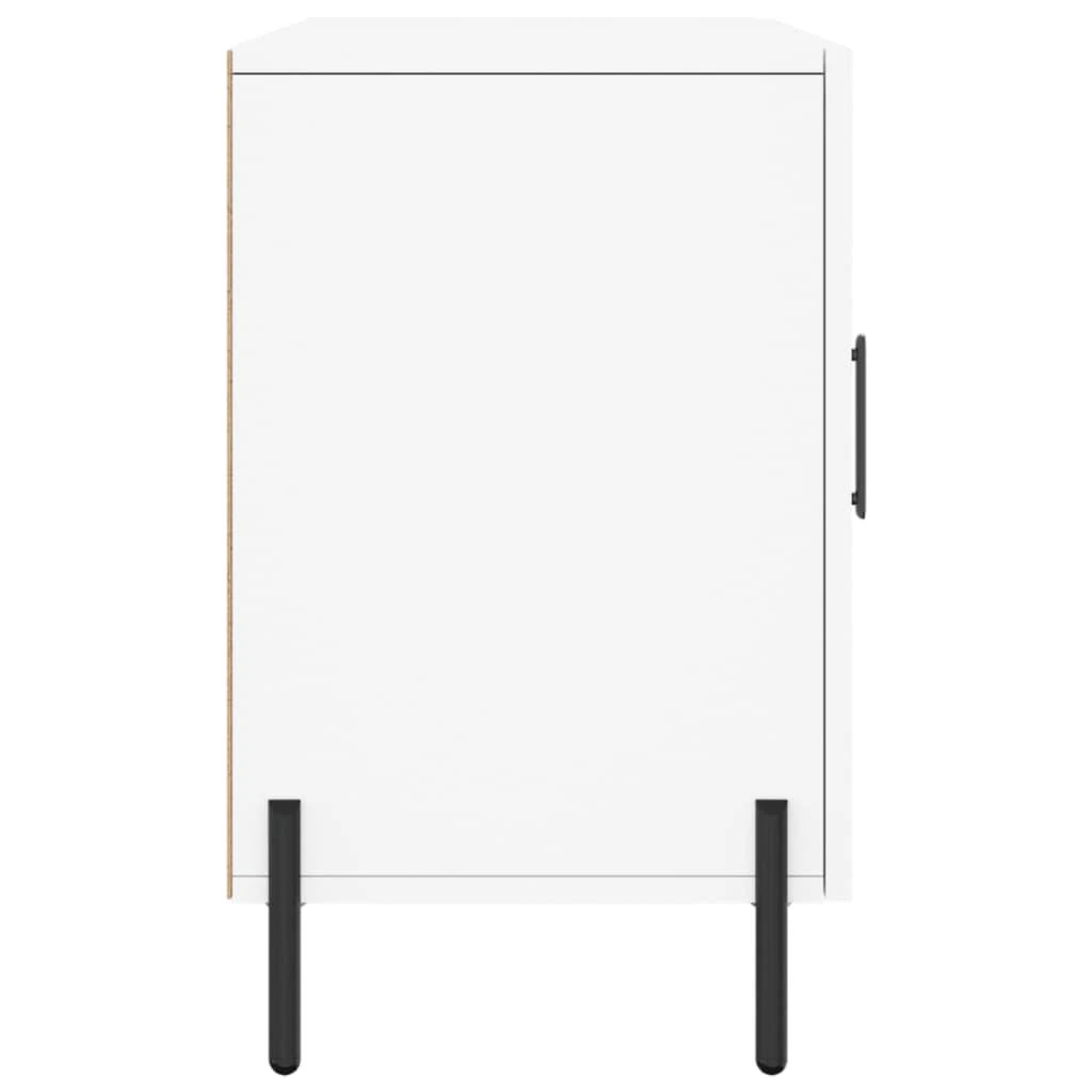 Šoninė spintelė, baltos spalvos, 100x36x60cm, apdirbta mediena