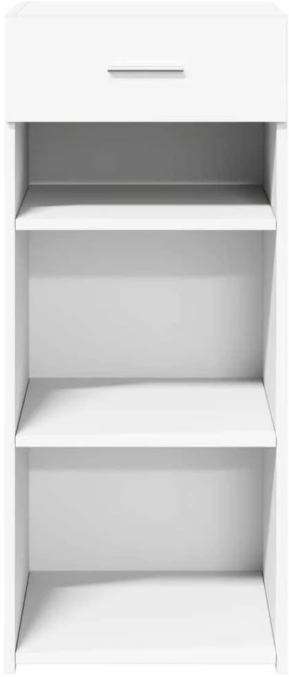 Šoninė spintelė, baltos spalvos, 40x42,5x93cm, apdirbta mediena