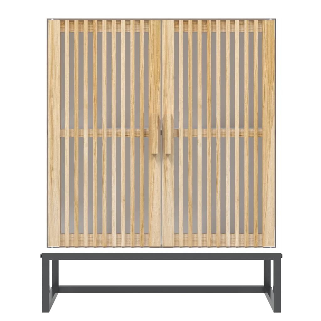 Šoninė spintelė, baltos spalvos, 60x30x75cm, apdirbta mediena