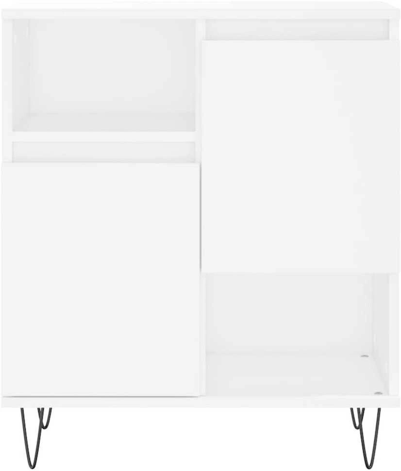 Šoninė spintelė, baltos spalvos, 60x35x70cm, apdirbta mediena