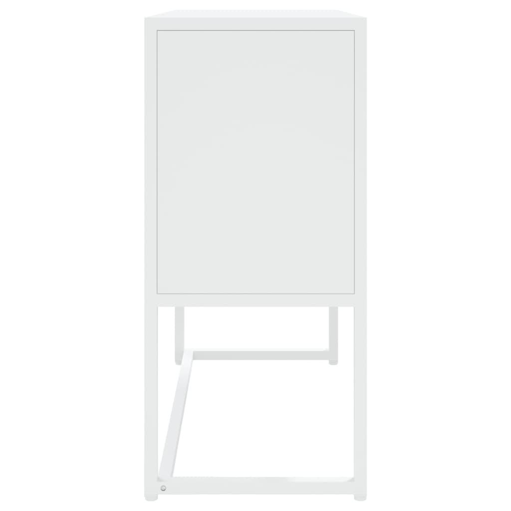 Šoninė spintelė, baltos spalvos, 75x35x75cm, plienas