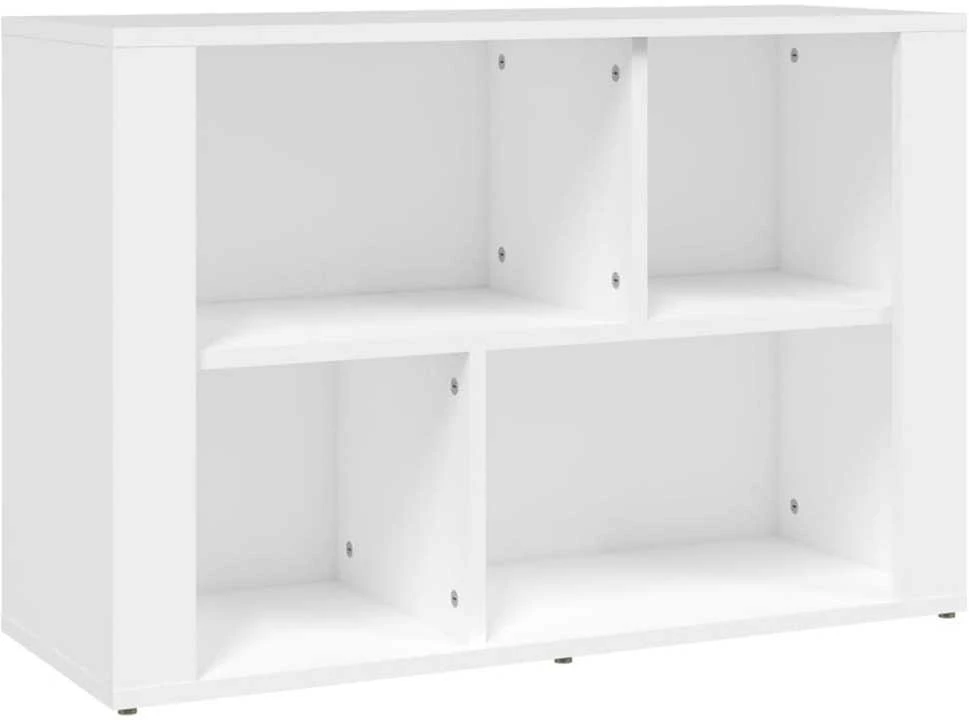 Šoninė spintelė, baltos spalvos, 80x30x54cm, apdirbta mediena
