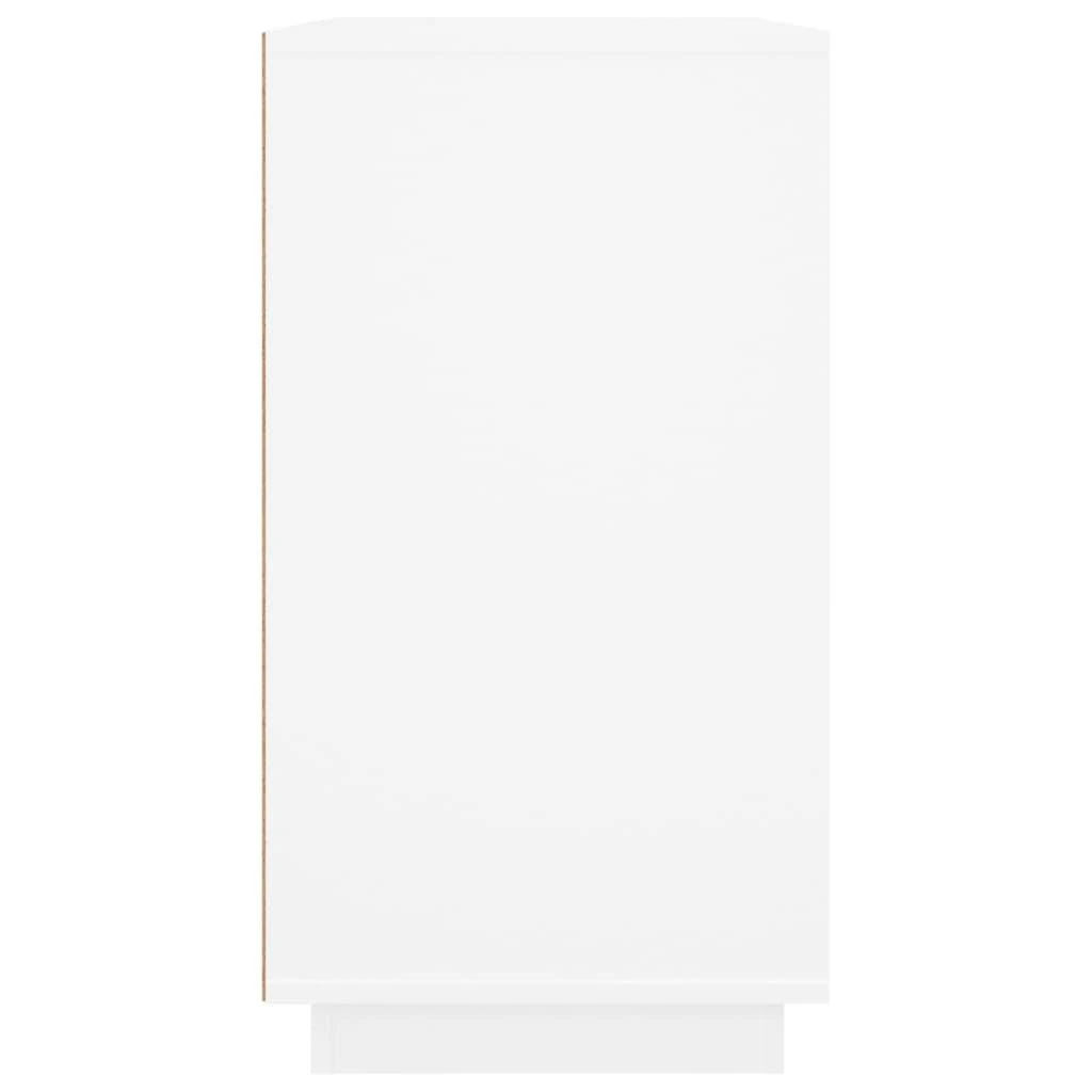 Šoninė spintelė, baltos spalvos, 80x34x75cm, apdirbta mediena