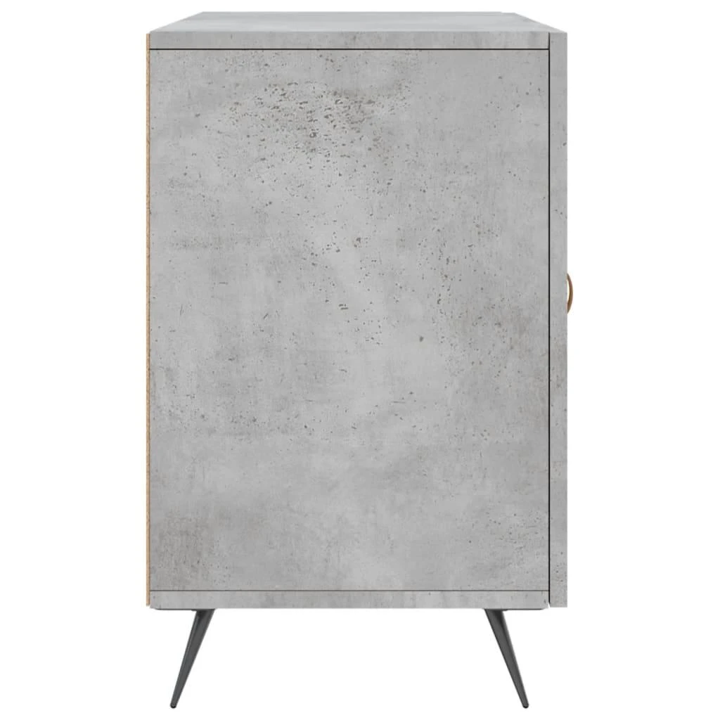 Šoninė spintelė, betono pilka, 100x36x60cm, apdirbta mediena