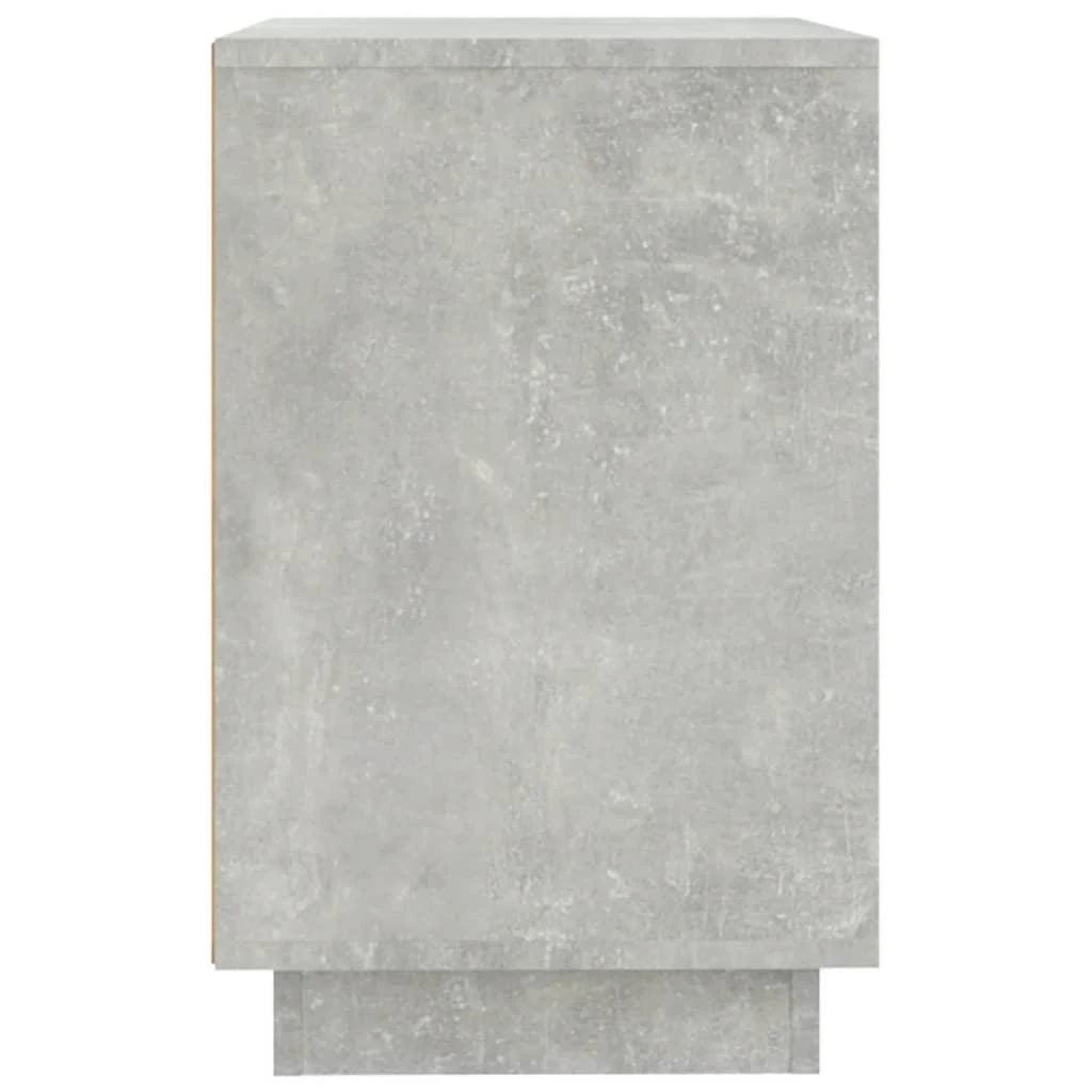 Šoninė spintelė, betono pilka, 102x35x60cm, apdirbta mediena