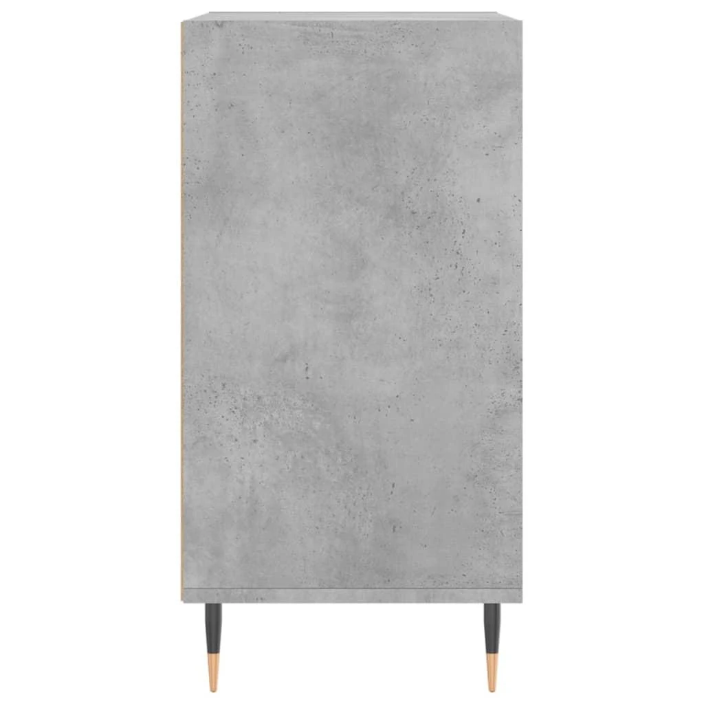 Šoninė spintelė, betono pilka, 57x35x70cm, apdirbta mediena