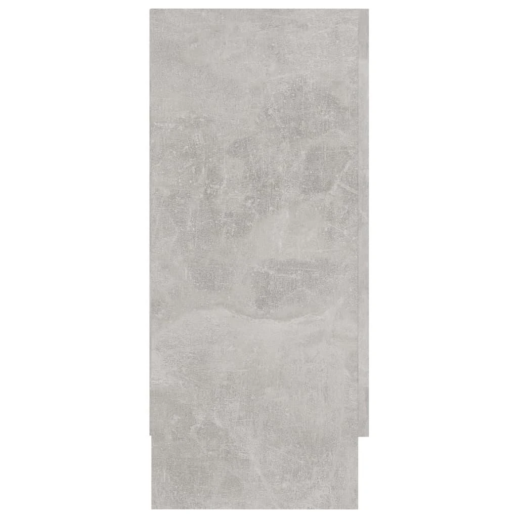 Šoninė spintelė, betono, 120x30,5x70cm, apdirbta mediena