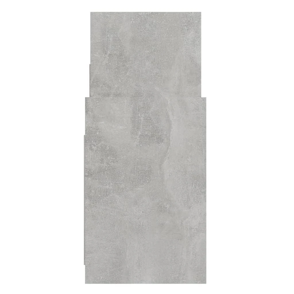 Šoninė spintelė, betono pilka, 60x26x60cm, apdirbta mediena