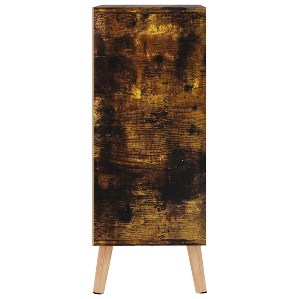 Šoninė spintelė, dūminė ąžuolo, 60x30x72cm, apdirbta mediena