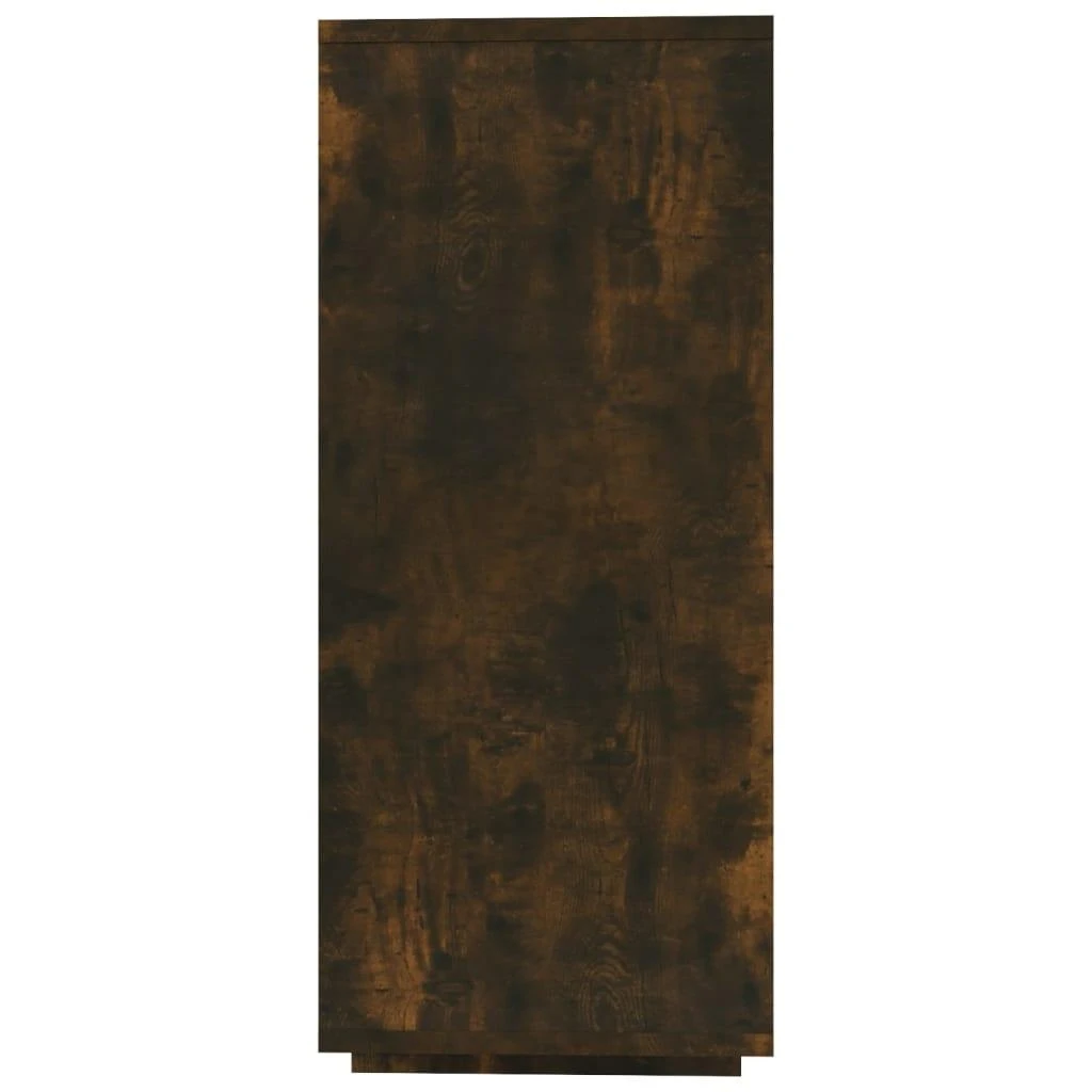 Šoninė spintelė, dūminio ąžuolo, 120x30x75cm, apdirbta mediena