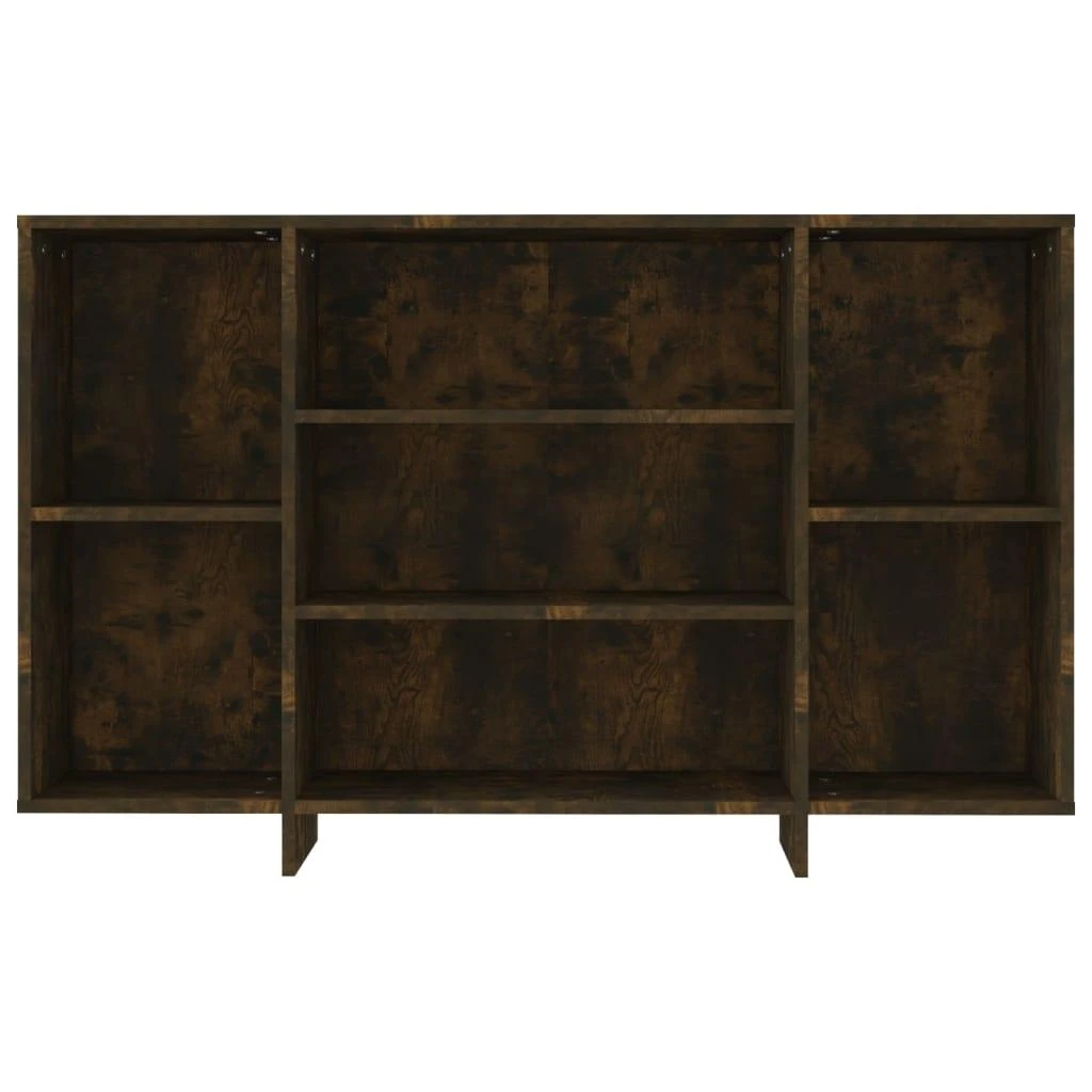 Šoninė spintelė, dūminio ąžuolo, 120x30x75cm, apdirbta mediena
