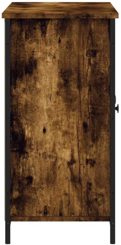 Šoninė spintelė, dūminio ąžuolo, 100x35x70cm, apdirbta mediena