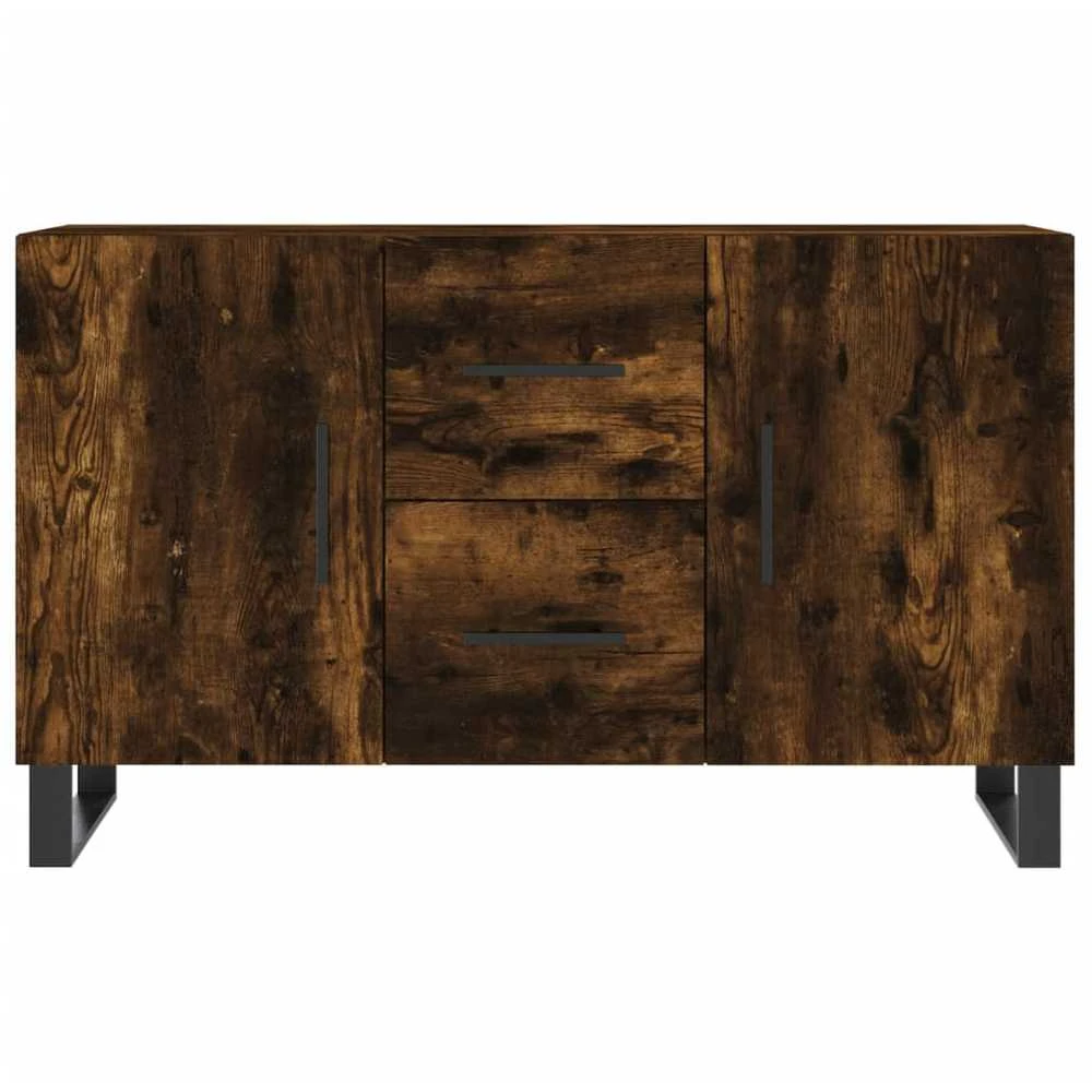 Šoninė spintelė, dūminio ąžuolo, 100x36x60cm, apdirbta mediena