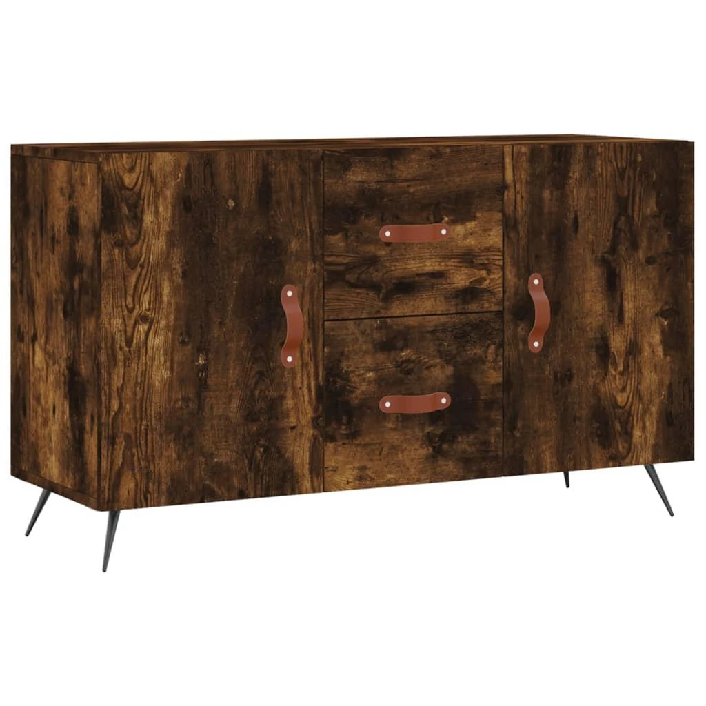 Šoninė spintelė, dūminio ąžuolo, 100x36x60cm, apdirbta mediena