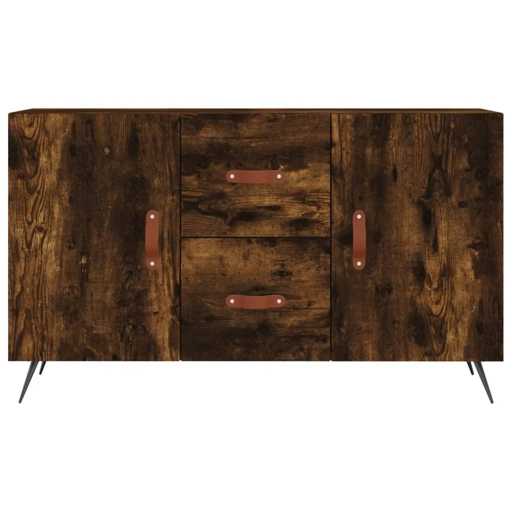 Šoninė spintelė, dūminio ąžuolo, 100x36x60cm, apdirbta mediena