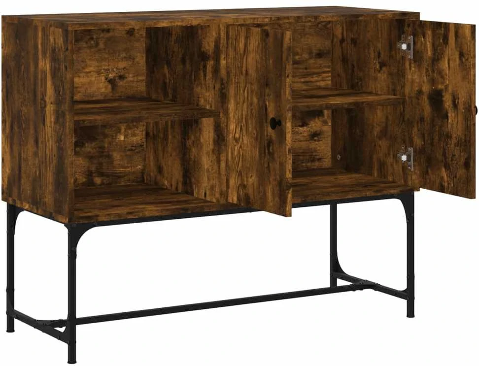 Šoninė spintelė, dūminio ąžuolo, 100x40x79,5cm, mediena