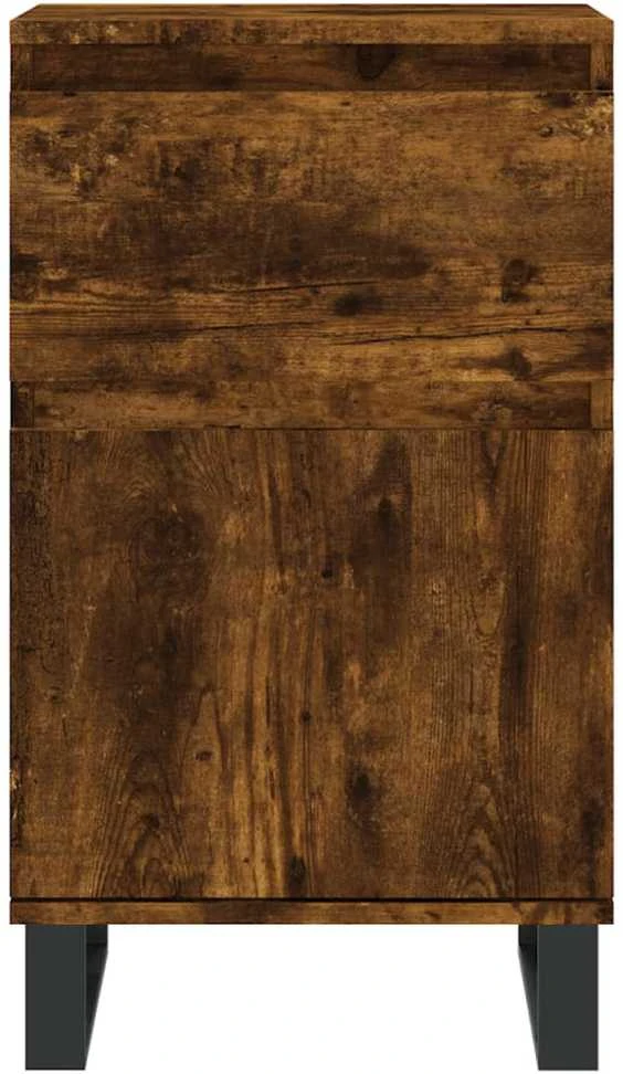 Šoninė spintelė, dūminio ąžuolo, 40x35x70cm, apdirbta mediena