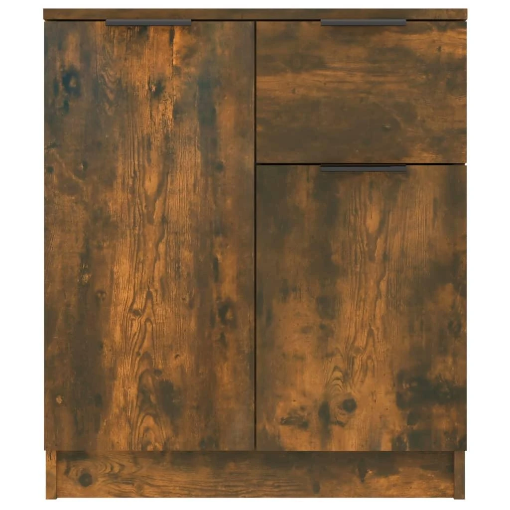 Šoninė spintelė, dūminio ąžuolo, 60x30x70cm, apdirbta mediena