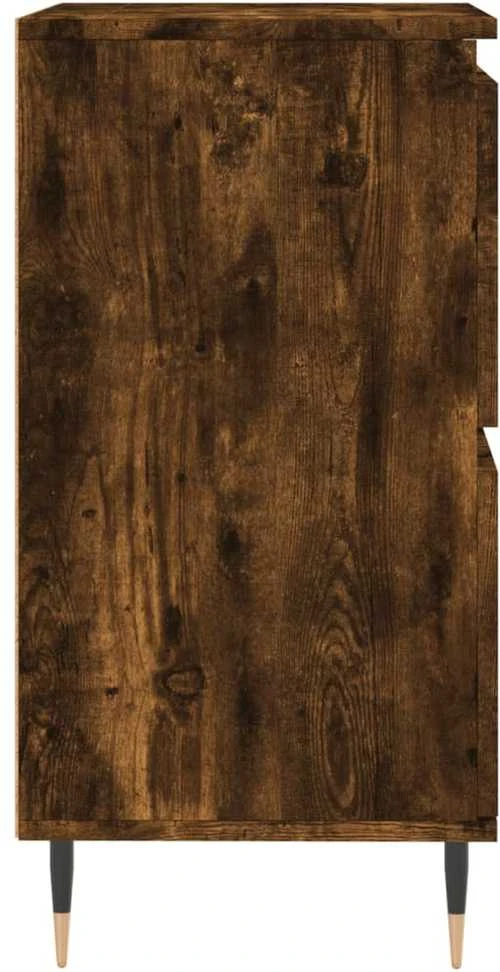 Šoninė spintelė, dūminio ąžuolo, 60x35x70cm, apdirbta mediena
