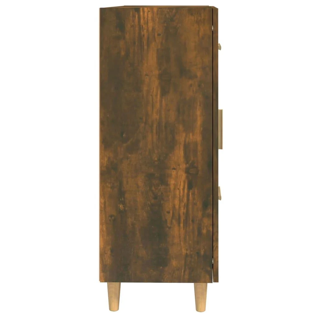 Šoninė spintelė, dūminio ąžuolo, 69,5x34x90cm, apdirbta mediena
