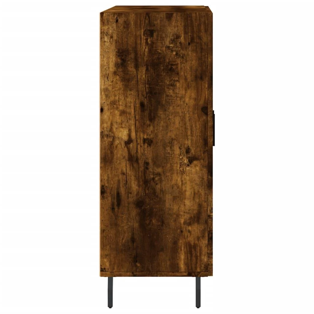 Šoninė spintelė, dūminio ąžuolo, 69,5x34x90cm, apdirbta mediena