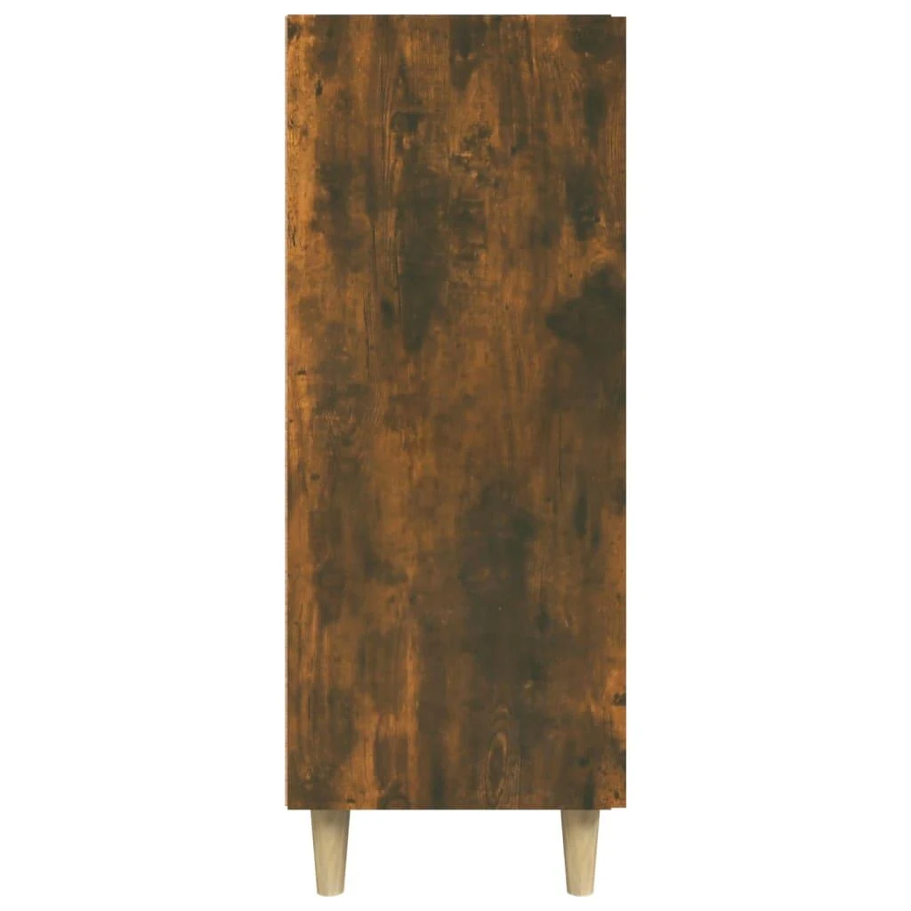 Šoninė spintelė, dūminio ąžuolo, 69,5x34x90cm, apdirbta mediena