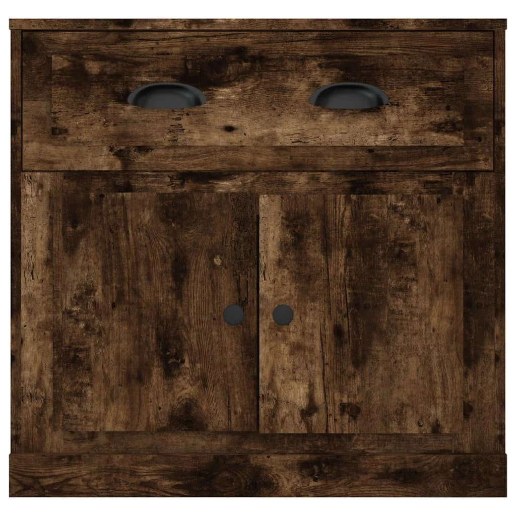 Šoninė spintelė, dūminio ąžuolo, 70x35,5x67,5cm, mediena