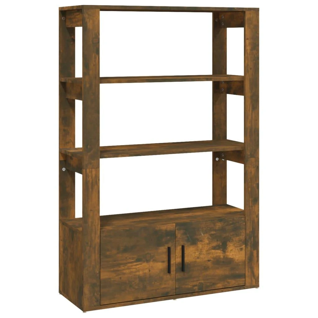 Šoninė spintelė, dūminio ąžuolo, 80x30x119,5cm, mediena