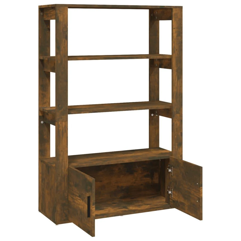 Šoninė spintelė, dūminio ąžuolo, 80x30x119,5cm, mediena