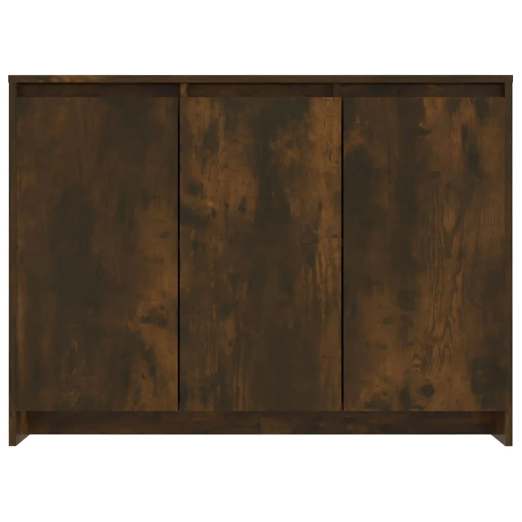Šoninė spintelė, dūminio ąžuolo, 102x33x75cm, apdirbta mediena