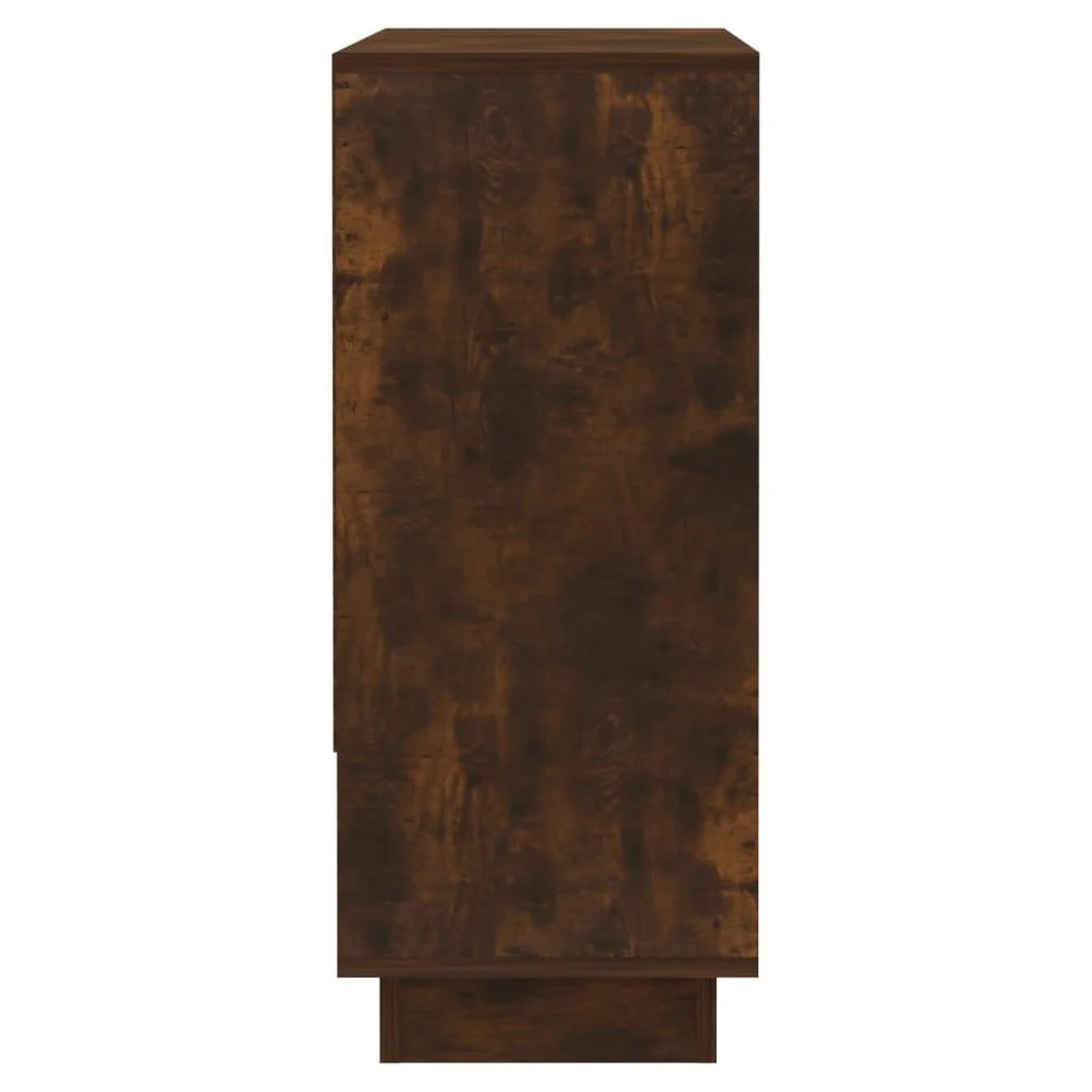 Šoninė spintelė, dūminio ąžuolo, 97x31x75cm, apdirbta mediena